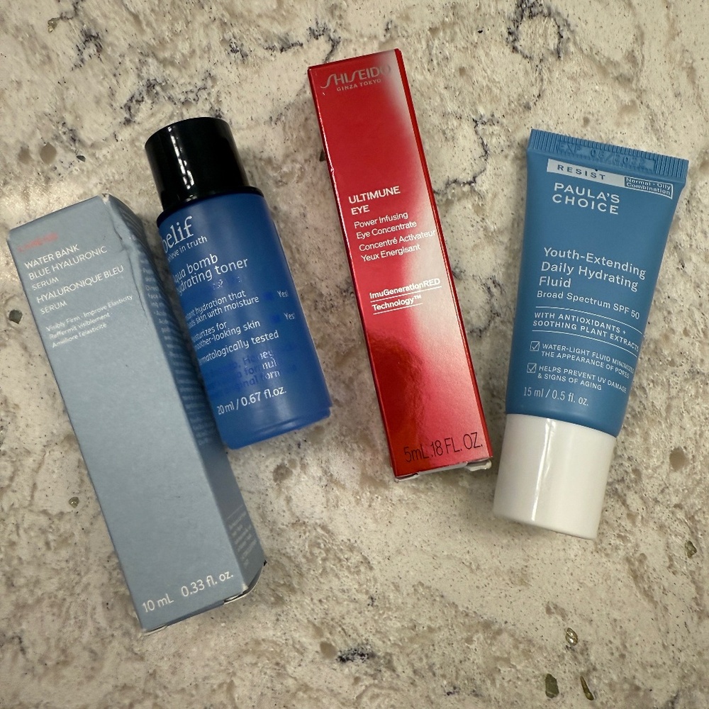 Bundle of (4) items for‎ skincare